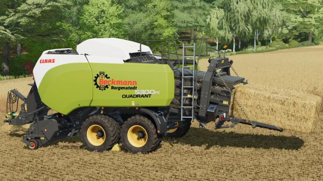 Claas Quadrant 5300 FC для Farming Simulator 22