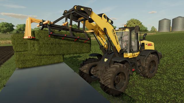 New Holland W190 D для Farming Simulator 22