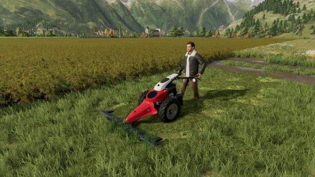 Grass Mowing для Farming Simulator 22