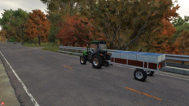 Manual grape harvester for Farming Simulator 25