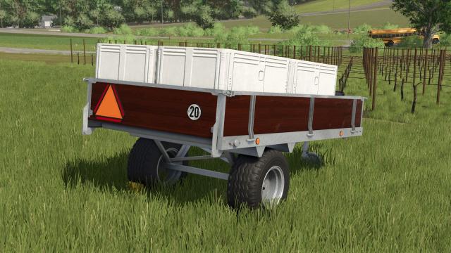 Manual grape harvester for Farming Simulator 25