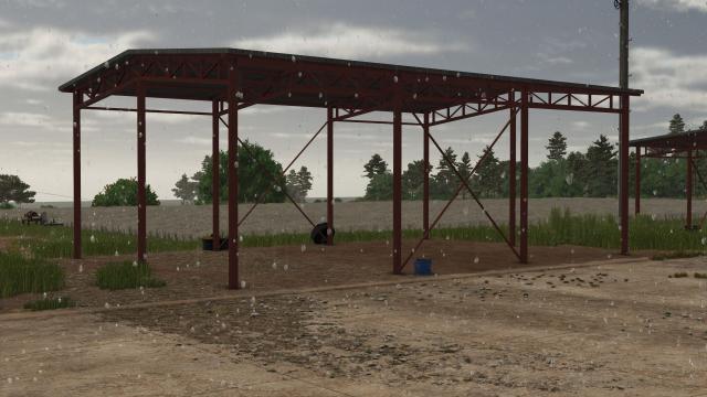Old Sheds For Bales for Farming Simulator 25