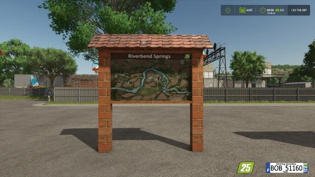 City Map for Farming Simulator 25
