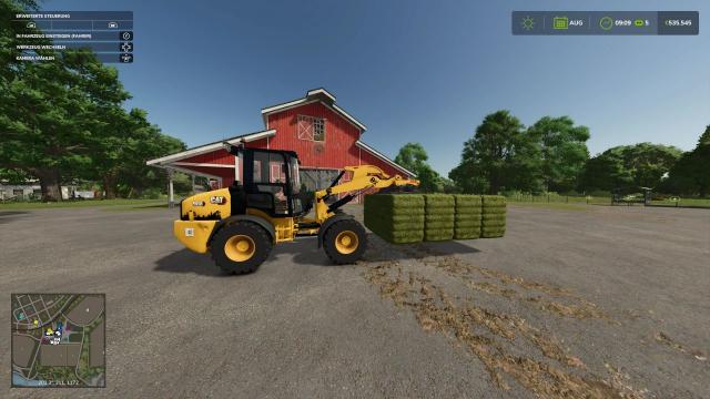Pallet fork with tension straps для Farming Simulator 25