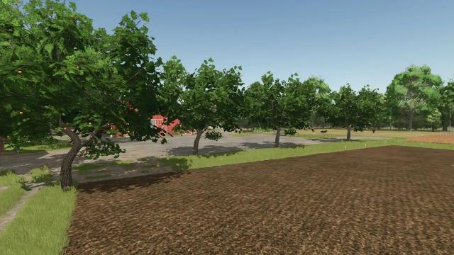 Fruit trees (OrangeApple) for Farming Simulator 25