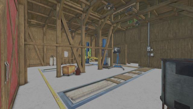 Garage from Elmcreek для Farming Simulator 25
