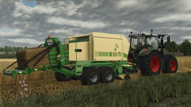 Krone Big Pack 120-80 для Farming Simulator 25