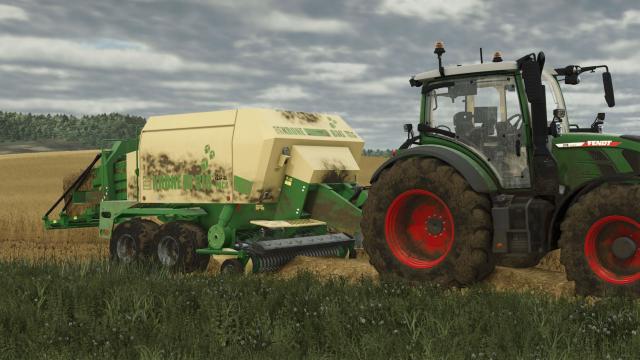 Krone Big Pack 120-80 для Farming Simulator 25