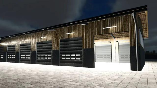 Transit hall for Farming Simulator 25