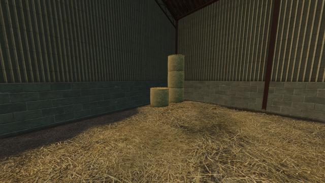 Bale and pallet sheds for Farming Simulator 25