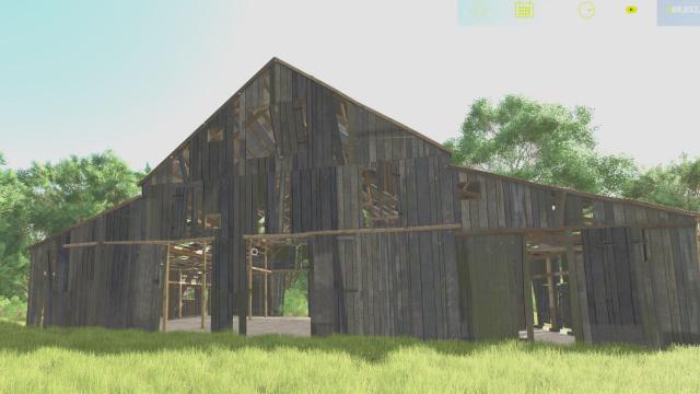 Old Barn and ruin for Farming Simulator 25
