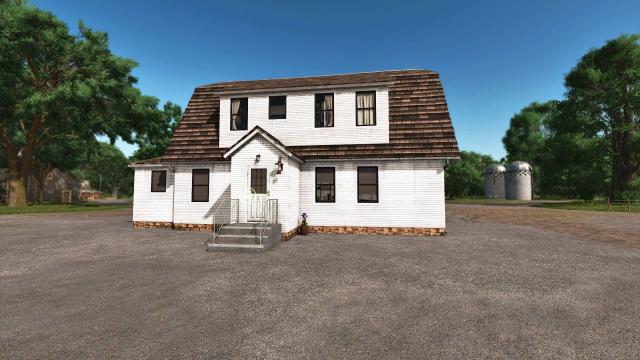 Retextured Farm Buildings for Farming Simulator 25
