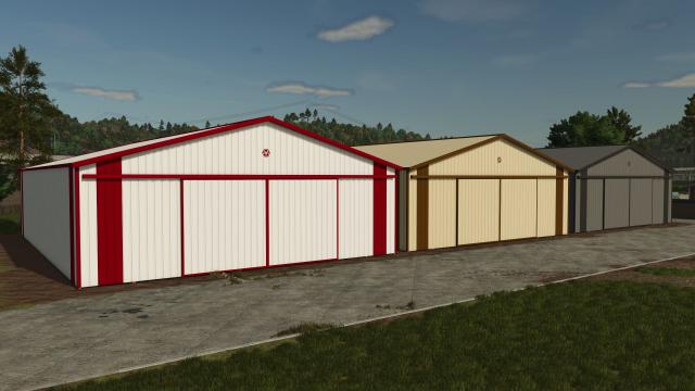 50x72 Morton Shed for Farming Simulator 25