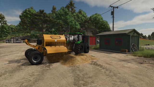 Elmer's Ravage straw blower for Farming Simulator 25