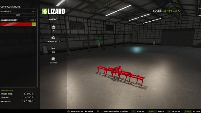 Lizard MT для Farming Simulator 25