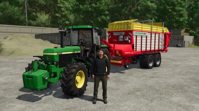 John Deere 3650 для Farming Simulator 25