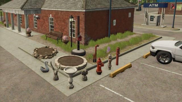 Riverbend Springs Props для Farming Simulator 25