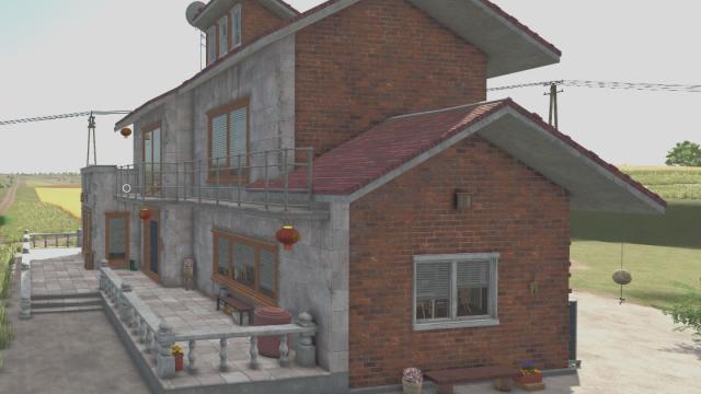 Rental Houses AS for Farming Simulator 25