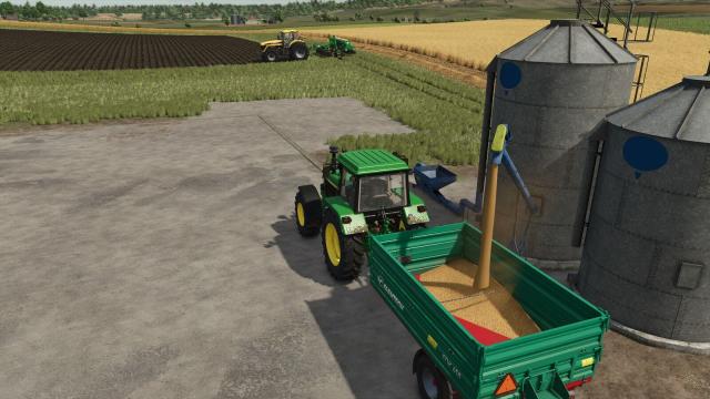 Small Grain Silos Pack для Farming Simulator 25