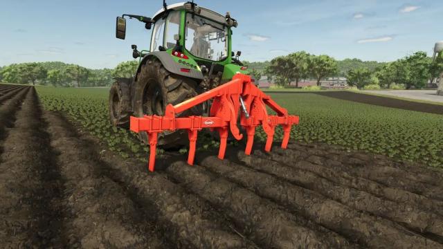 Kuhn DC 401 with plow function for Farming Simulator 25