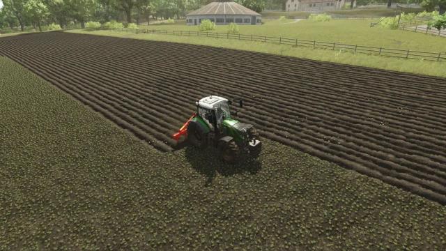 Kuhn DC 401 with plow function for Farming Simulator 25
