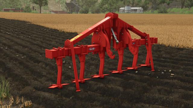 Kuhn DC 401 with plow function for Farming Simulator 25