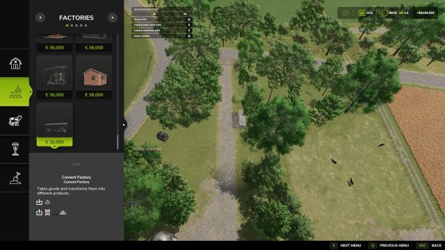 Cement Factory для Farming Simulator 25