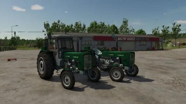 Ursus C355 Green for Farming Simulator 25