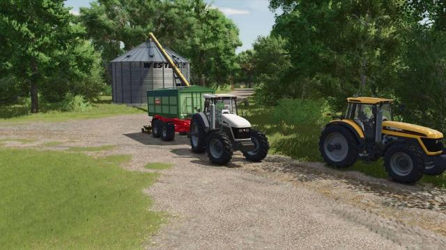 AGI Placeable Silos for Farming Simulator 25
