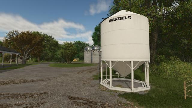 AGI Placeable Silos for Farming Simulator 25