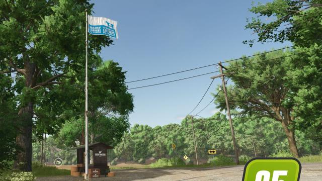 Canadian Dairy Flag Placeable