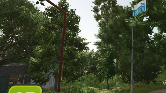 Canadian Dairy Flag Placeable for Farming Simulator 25