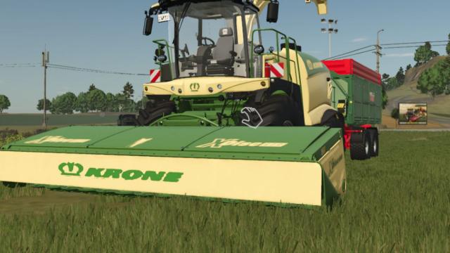 Krone XDisc 620 short front hood for Farming Simulator 25