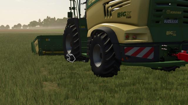 Krone XDisc 620 short front hood for Farming Simulator 25