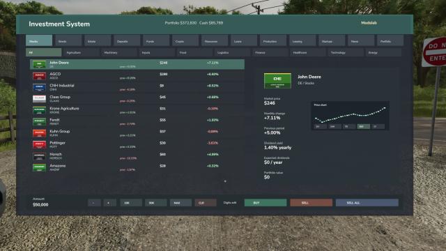 Market Empire для Farming Simulator 25