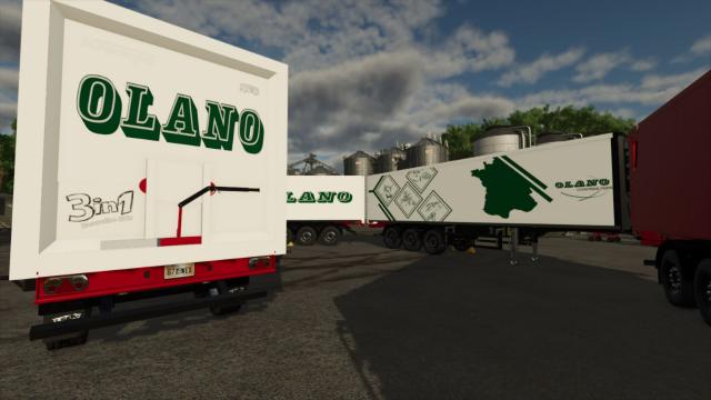 Benne de transpor OLANO для Farming Simulator 25