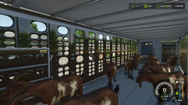 XXL livestock carrier для Farming Simulator 25