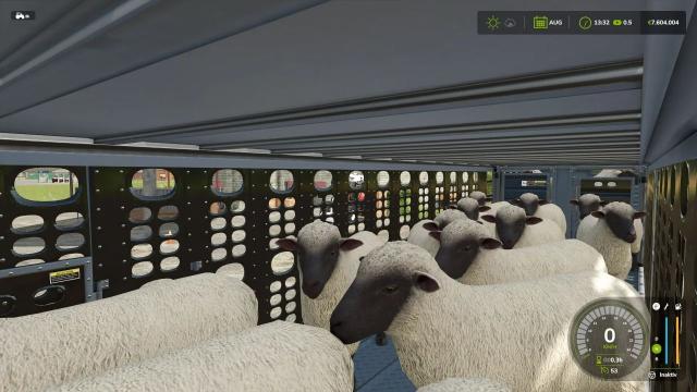 XXL livestock carrier для Farming Simulator 25