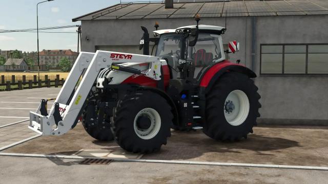Steyr S4020T front loader for Farming Simulator 25