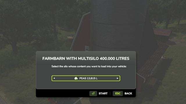 Elmcreek Farmbarn with Silo для Farming Simulator 25