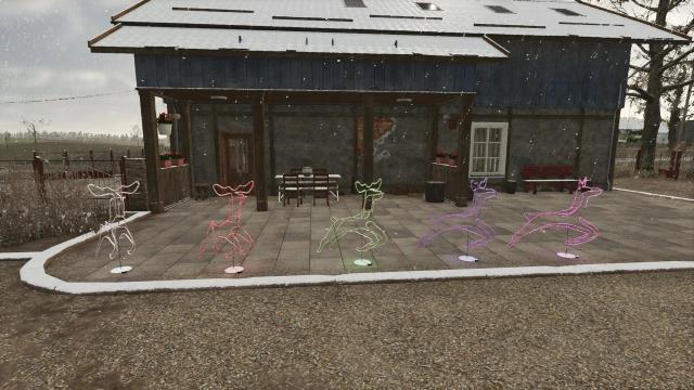 Christmas decoration package для Farming Simulator 25