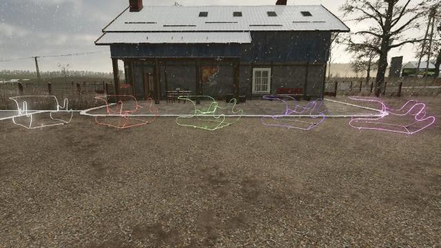 Christmas decoration package для Farming Simulator 25