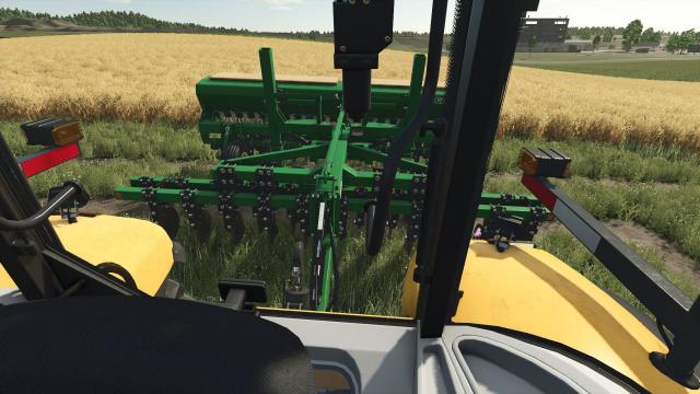 Realistic Cab View для Farming Simulator 25