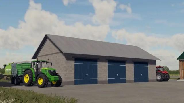 Old Small Garage для Farming Simulator 25