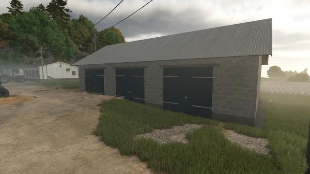 Old Small Garage для Farming Simulator 25