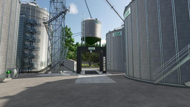 Sukup Grain Bin Silo для Farming Simulator 25