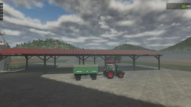 Wooden shelter for Farming Simulator 25