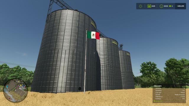 Mexico Flag for Farming Simulator 25