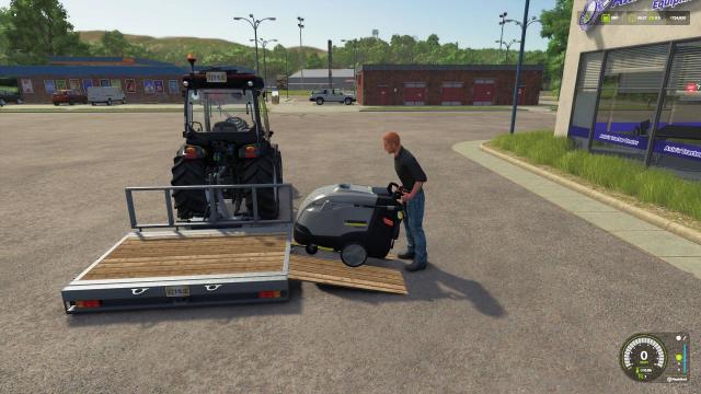MR fliegl Rear Deck for Farming Simulator 25