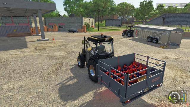 MR fliegl Rear Deck for Farming Simulator 25